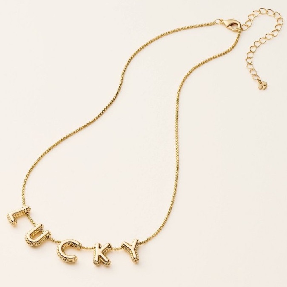 Kate Spade New York X Target Gold Lucky Bubble Chain Necklace